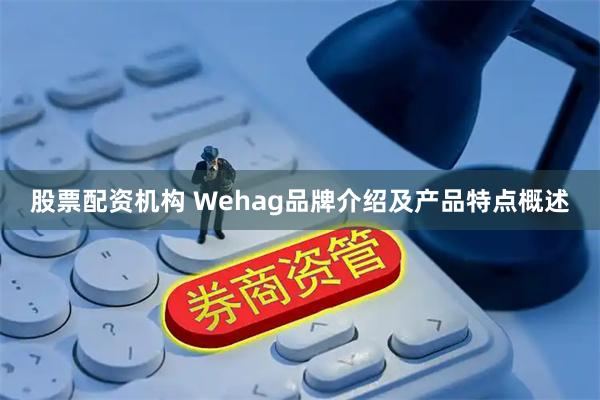 股票配资机构 Wehag品牌介绍及产品特点概述