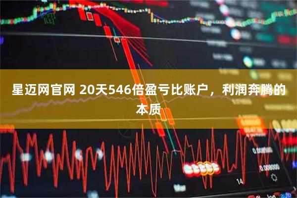 星迈网官网 20天546倍盈亏比账户，利润奔腾的本质